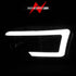 Anzo 99-17 GMC Sierra/Denali Headlights Black Amber (w/C Light Bars) - Striker Modified