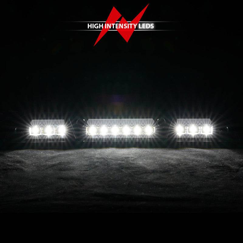ANZO 15-20 Ford F-250 - F-550 LED Third Brake Light - Black Housing/Clear Lens - Striker Modified