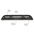 ANZO 15-20 Ford F-250 - F-550 LED Third Brake Light - Black Housing/Clear Lens - Striker Modified