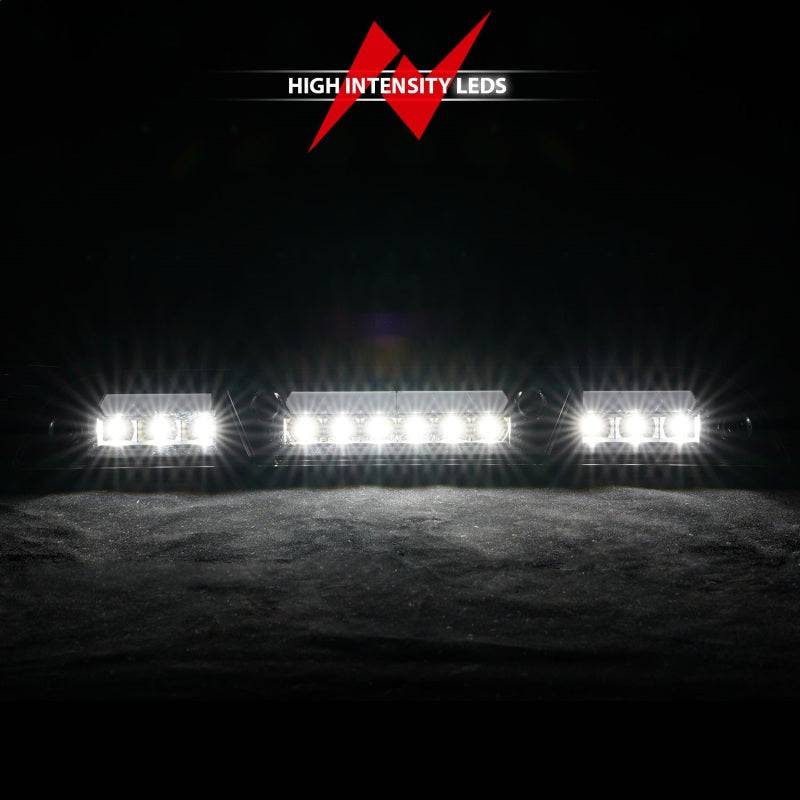 ANZO 15-20 Ford F-250 - F-550 LED Third Brake Light - Black Housing/Clear Lens - Striker Modified