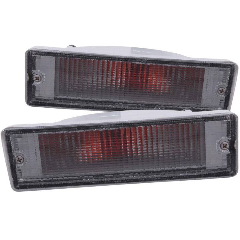 ANZO 1988-1995 Nissan Pathfinder Euro Parking Lights Chrome - Striker Modified