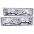 ANZO 1988-1998 Chevrolet C1500 Euro Parking Lights Chrome - Striker Modified