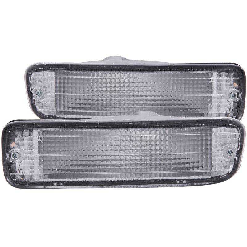 ANZO 1995-1997 Toyota Tacoma Euro Parking Lights Chrome - Striker Modified