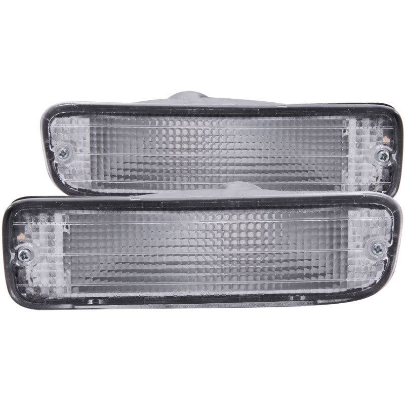 ANZO 1995-1997 Toyota Tacoma Euro Parking Lights Chrome - Striker Modified