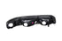 ANZO 1999-2002 Chevrolet Silverado 1500 Euro Parking Lights Black w/ Amber Reflector - Striker Modified