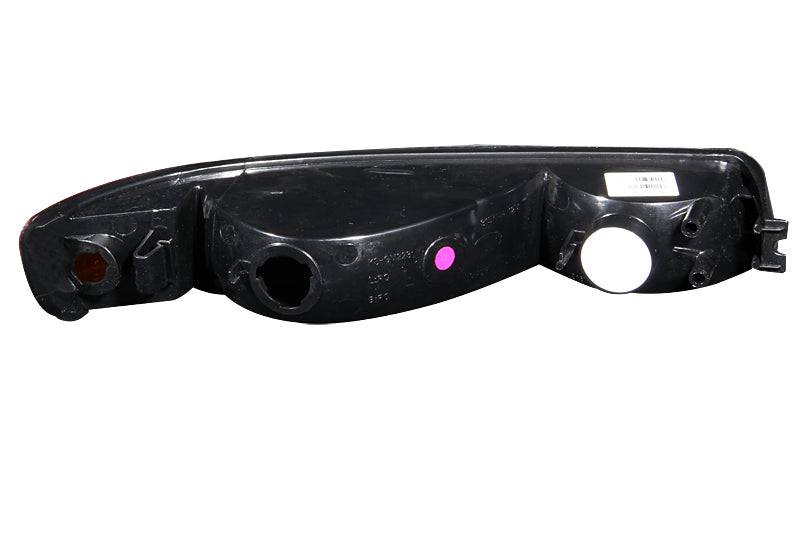 ANZO 1999-2006 Gmc Sierra 1500 Euro Parking Lights Black w/ Amber Reflector - Striker Modified