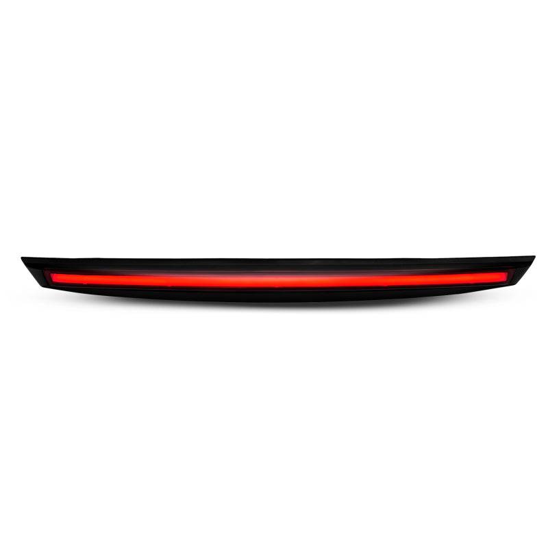 ANZO 2007-2014 Chevrolet Suburban 1500 LED 3rd Brake Light Black Housing Smoke Lens w/ Spoiler 1pc - Striker Modified