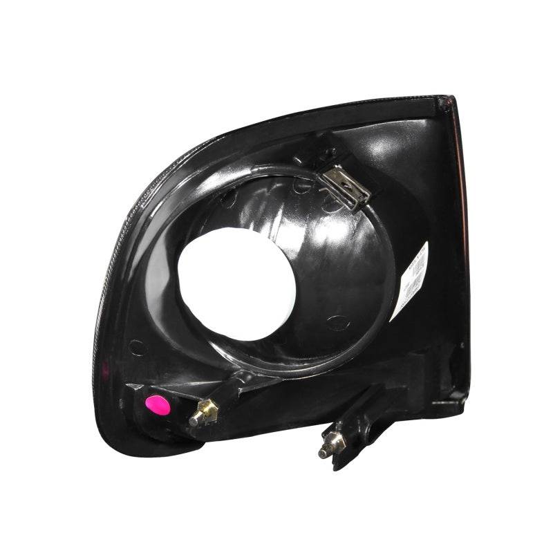 ANZO Corner Lights 1997-2003 Ford F-150 HARLEY - DAVIDSON Style Corner Lights Chrome w/ Amber Rflct - Striker Modified