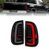ANZO 00-06 Toyota Tundra (Std. Bed/Reg Cab) LED Taillights w/Light Bar Black Housing Smoke Lens - Striker Modified