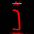 ANZO 00-06 Toyota Tundra (Std. Bed/Reg Cab) LED Taillights w/Light Bar Black Housing Smoke Lens - Striker Modified