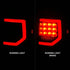 Anzo 07-11 Toyota Tundra Full LED Tailights Black Housing Clear Lens G2 (w/C Light Bars) - Striker Modified