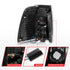 ANZO 07-17 Ford Expedition LED Taillights w/ Light Bar Black Housing Clear Lens - Striker Modified