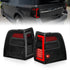 ANZO 07-17 Ford Expedition LED Taillights w/ Light Bar Black Housing Smoke Lens - Striker Modified