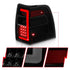 ANZO 07-17 Ford Expedition LED Taillights w/ Light Bar Black Housing Smoke Lens - Striker Modified