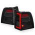 ANZO 07-17 Ford Expedition LED Taillights w/ Light Bar Black Housing Smoke Lens - Striker Modified