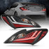 ANZO 10-13 Hyundai Genesis 2DR LED Taillights Smoke - Striker Modified