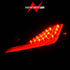 ANZO 10-13 Hyundai Genesis 2DR LED Taillights Smoke - Striker Modified