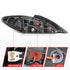 ANZO 10-13 Hyundai Genesis 2DR LED Taillights Smoke - Striker Modified