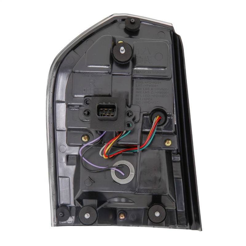 ANZO 11-14 Chrysler 300 LED Taillights Black w/ Sequential - Striker Modified