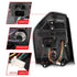 ANZO 11-14 Chrysler 300 LED Taillights Black w/ Sequential - Striker Modified