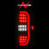ANZO 14-18 GMC Sierra 1500 Full LED Taillights Black Housing Smoke Lens (w/C Light Bars) - Striker Modified