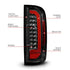 ANZO 15-21 GMC Canyon Full LED Taillights w/ Red Lightbar Black Housing/Clear Lens - Striker Modified
