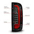 ANZO 15-21 GMC Canyon Full LED Taillights w/ Red Lightbar Black Housing/Clear Lens - Striker Modified