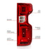 Anzo 19-21 Chevy Silverado Full LED Tailights Chrome Housing Red/Clear Lens G2 (w/C Light Bars) - Striker Modified
