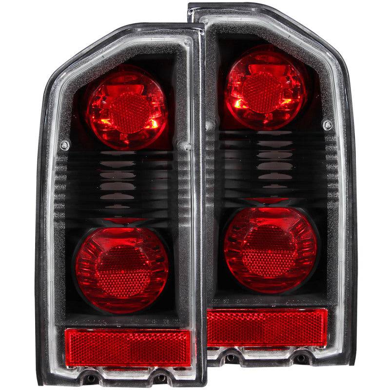 ANZO 1988-1998 Suzuki Vitara Taillights Black - Striker Modified
