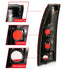 ANZO 1988-1999 Chevy C1500 Taillight Red/Clear Lens (OE Replacement) - Striker Modified
