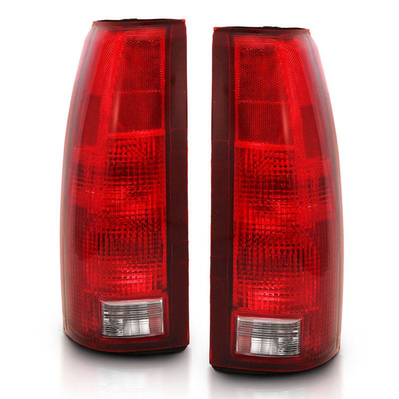 ANZO 1988-1999 Chevy C1500 Taillight Red/Clear Lens w/ Circuit Board(OE Replacement) - Striker Modified