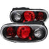 ANZO 1990-1997 Mazda Miata Taillights Black - Striker Modified