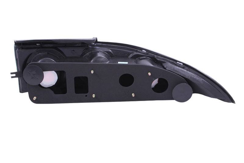 ANZO 1995-1999 Mitsubishi Eclipse Taillights Black - Striker Modified