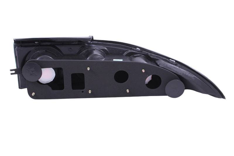 ANZO 1995-1999 Mitsubishi Eclipse Taillights Black - Striker Modified