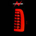 ANZO 1995-2000 Toyota Tacoma LED Taillights Black Housing Smoke Lens (Pair) - Striker Modified