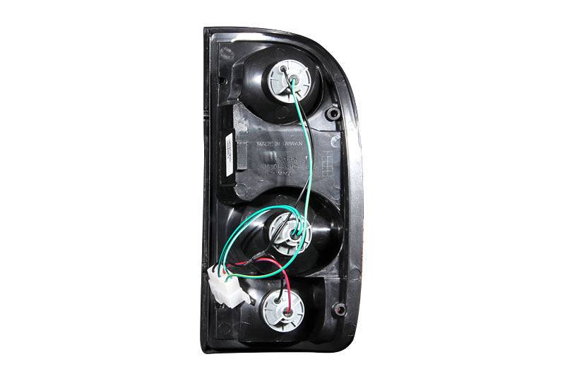 ANZO 1995-2000 Toyota Tacoma Taillights Dark Smoke G2 - Striker Modified