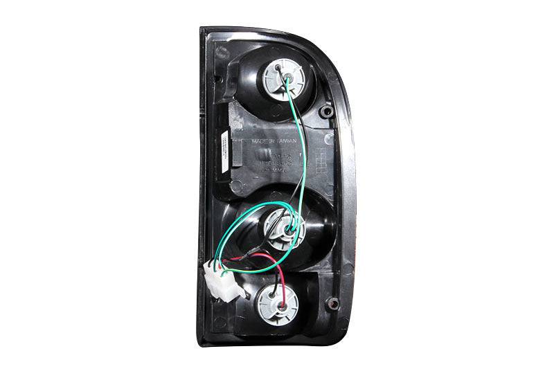 ANZO 1995-2000 Toyota Tacoma Taillights Dark Smoke G2 - Striker Modified