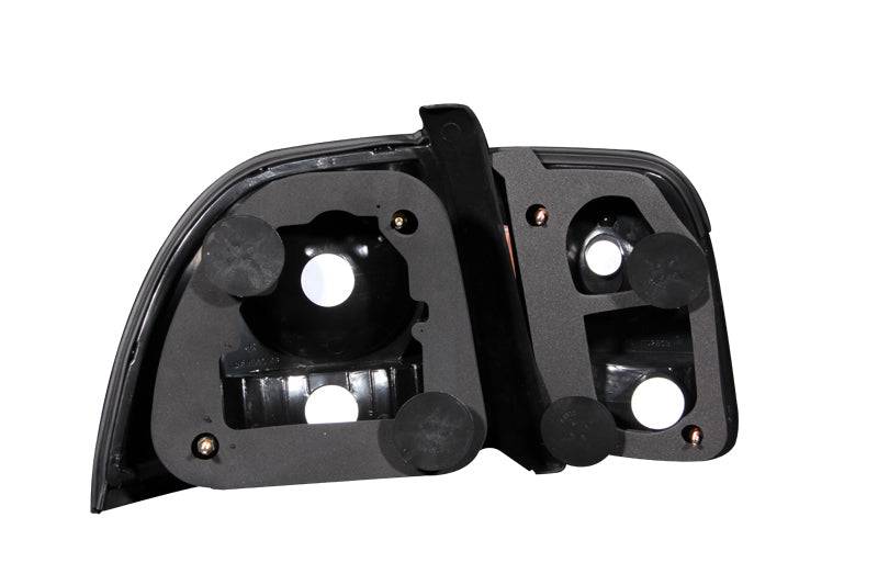ANZO 1996-1997 Honda Accord Taillights Black - Striker Modified