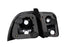 ANZO 1996-1997 Honda Accord Taillights Black - Striker Modified