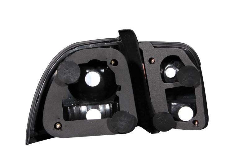 ANZO 1996-1997 Honda Accord Taillights Black - Striker Modified