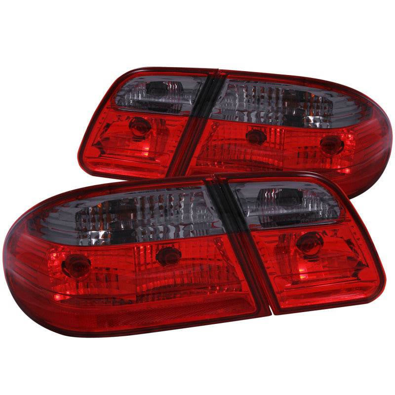 ANZO 1996-2002 Mercedes Benz E Class W210 Taillights Red/Smoke G2 - Striker Modified