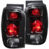 ANZO 1998-2001 Ford Explorer Taillights Black - Striker Modified