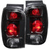 ANZO 1998-2001 Ford Explorer Taillights Black - Striker Modified