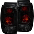 ANZO 1998-2001 Ford Explorer Taillights Dark Smoke - Striker Modified