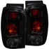 ANZO 1998-2001 Ford Explorer Taillights Dark Smoke - Striker Modified