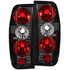 ANZO 1998-2004 Nissan Frontier Taillights Black - Striker Modified