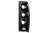 ANZO 1998-2004 Nissan Frontier Taillights Black - Striker Modified