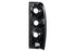 ANZO 1998-2004 Nissan Frontier Taillights Black - Striker Modified
