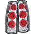 ANZO 1999-2000 Cadillac Escalade Taillights Chrome 3D Style - Striker Modified