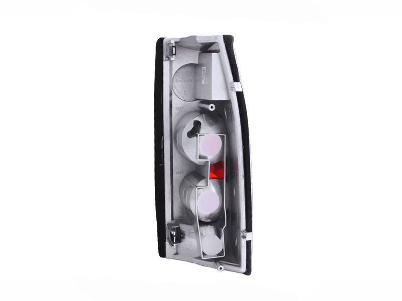 ANZO 1999-2000 Cadillac Escalade Taillights Chrome 3D Style - Striker Modified